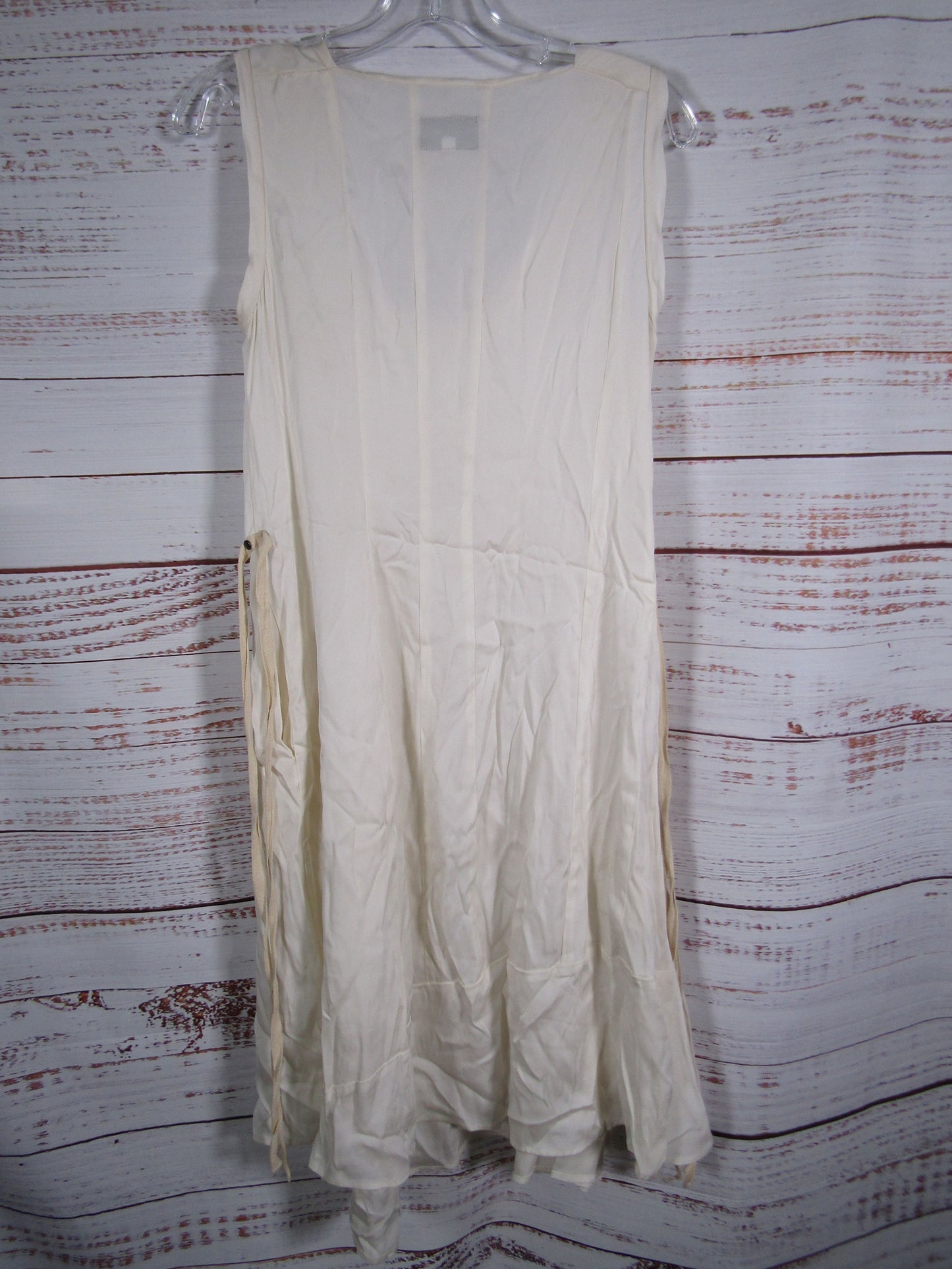 Biya Women's White Sleeveless Dress Size S