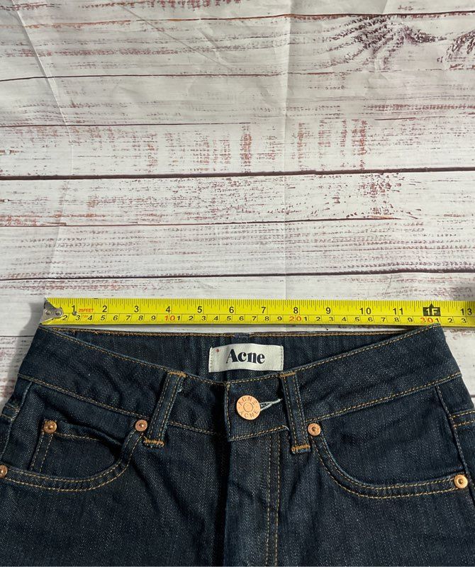 ACNE STUDIOS Women's Indigo Denim Jeans Size 25