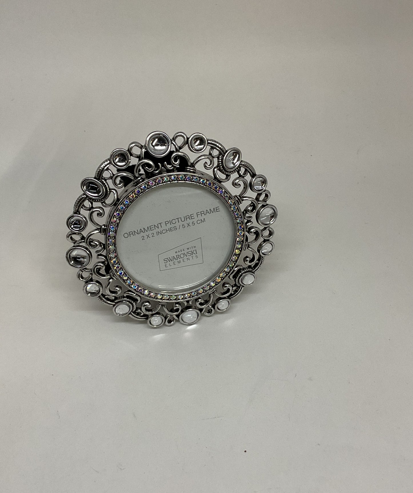 Swarovski Ornament Picture Frame 2x2"
