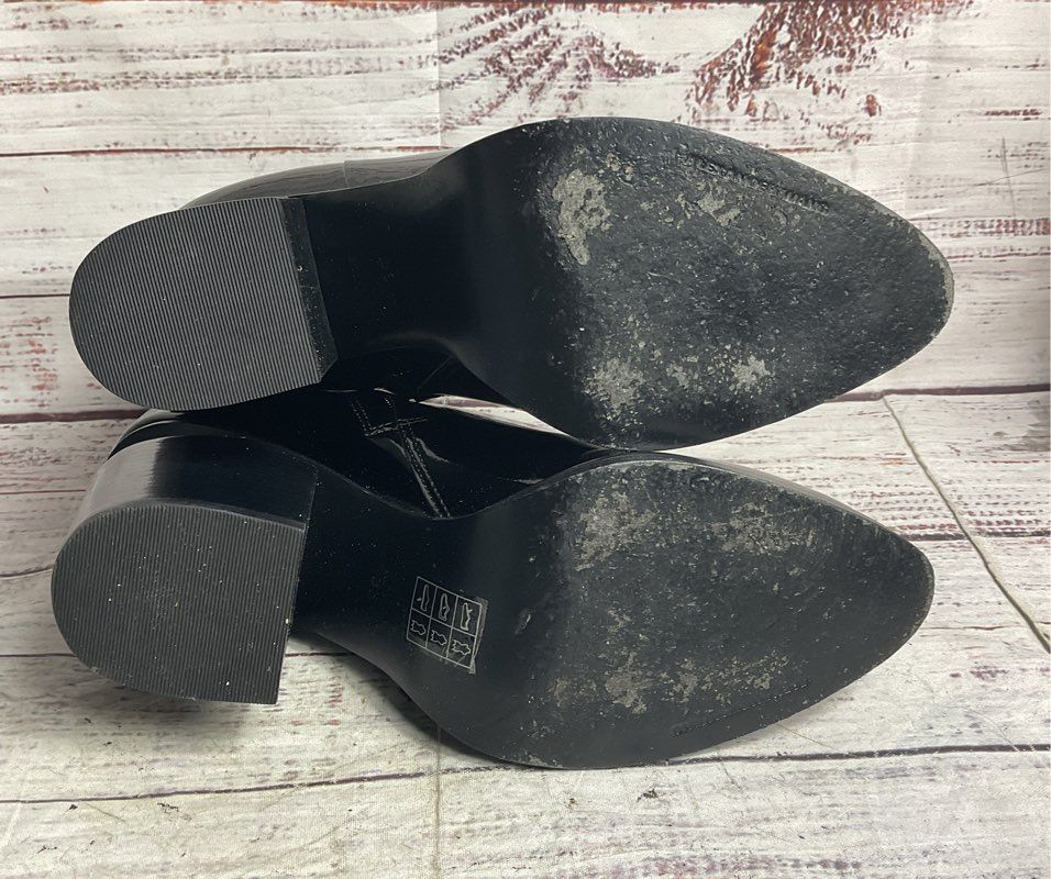 Alexander Wang Gabi Patent leather Ankle Booties Black 36