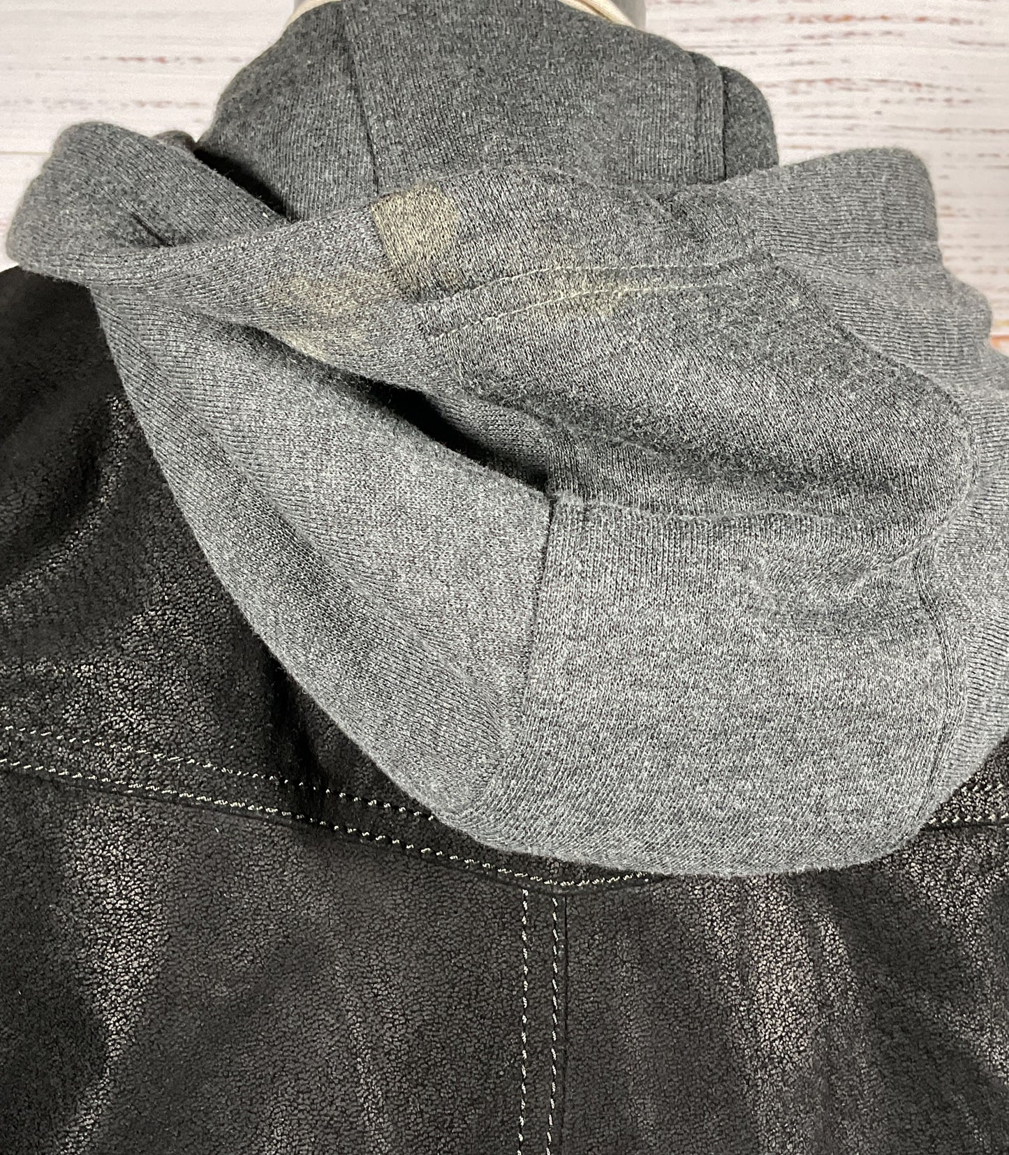 Wilsons Leather Men's Hoodie Jacket Black S