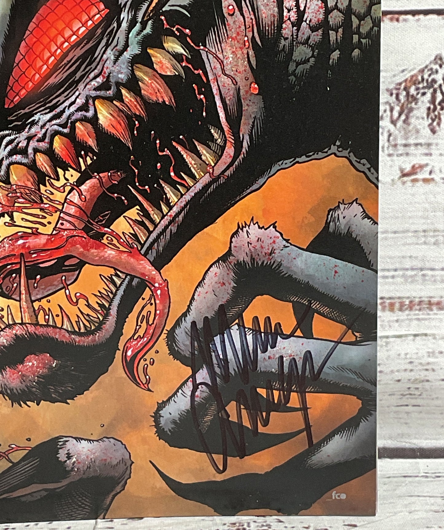 Spawn Violator Lot of 2 #5 #6 Signed by Marc Andreyko Comic Books