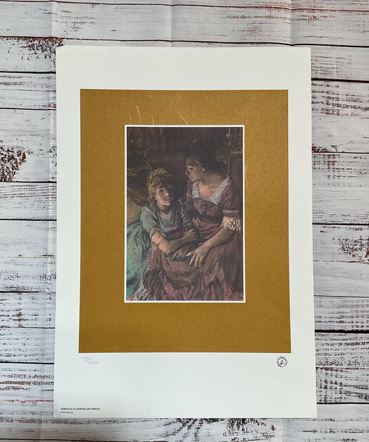 The Heritage Club The Portrait of a Lady by Colleen Browning 1563/9500 Print