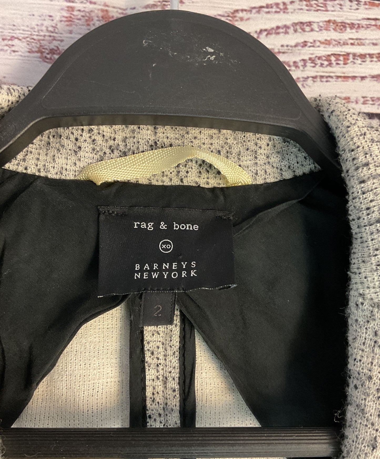 Women's Rag & Bone Heather Gray Jacket Size 2