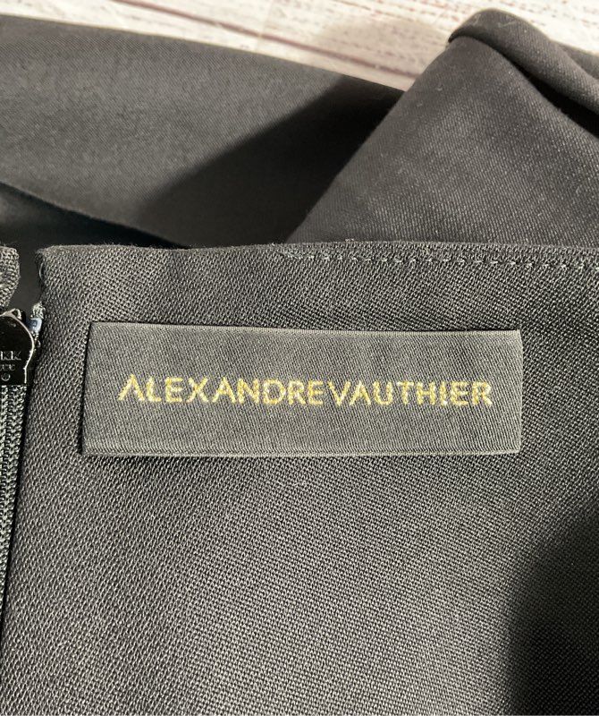 Alexandre Vauther Women's Black 100% Wool Trousers Pants Size 40