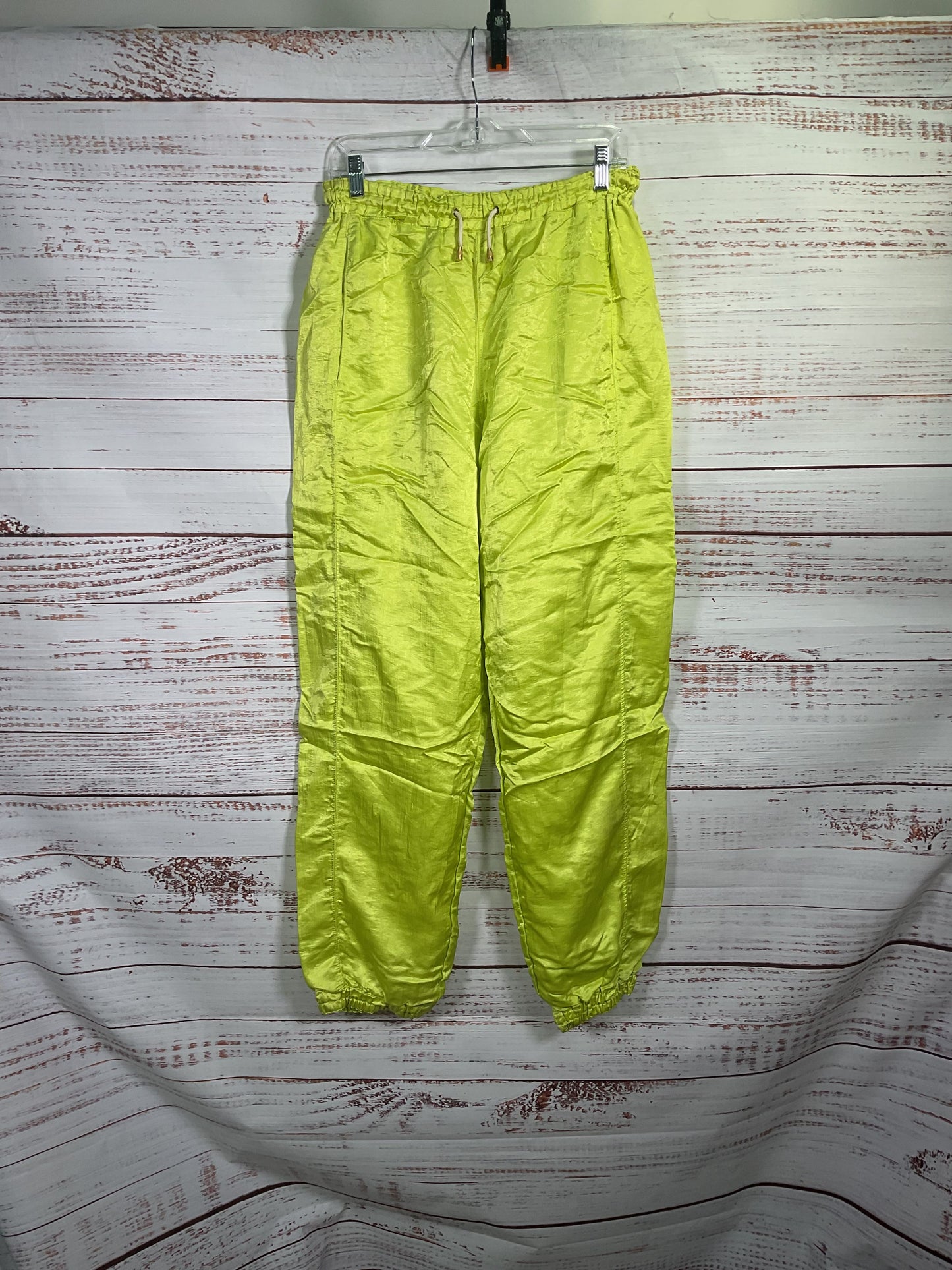 Laurel Neon Green Drawstring Pants - Size 44