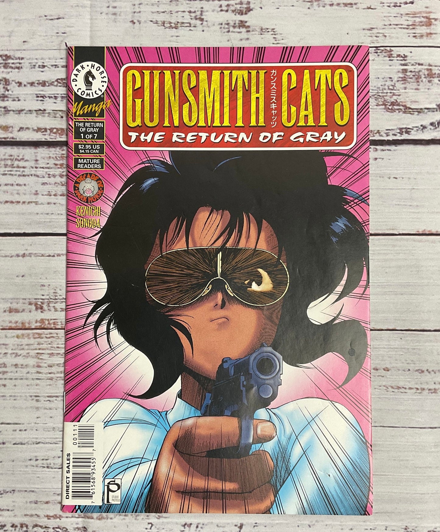 LOT 1996 *Near Mint* Gunsmith Cats: The Return Of The Gray: Kenichi Sonoda