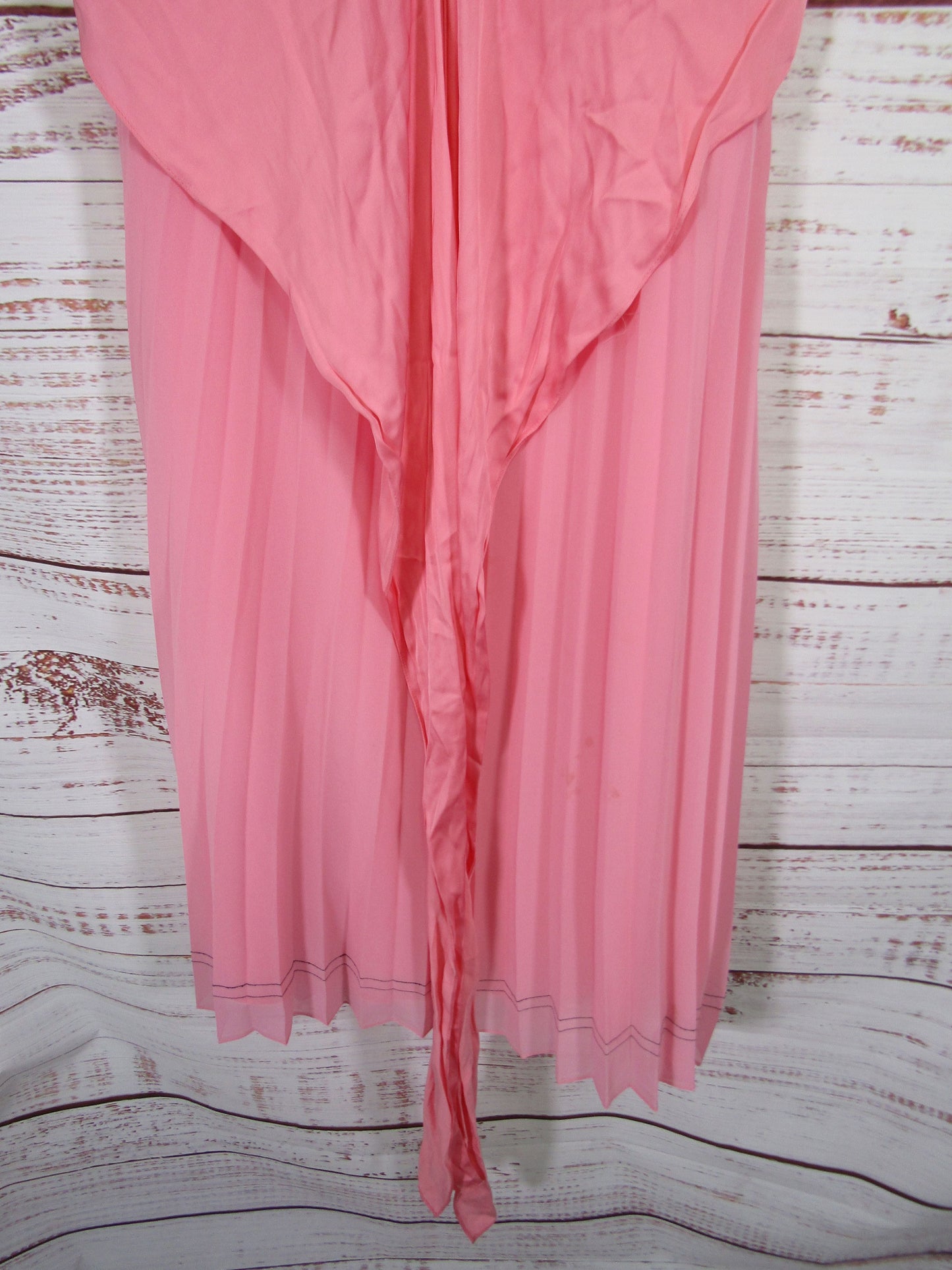 Sandro Janyce Women's Pink Sleeveless Pleated Dress Size 38