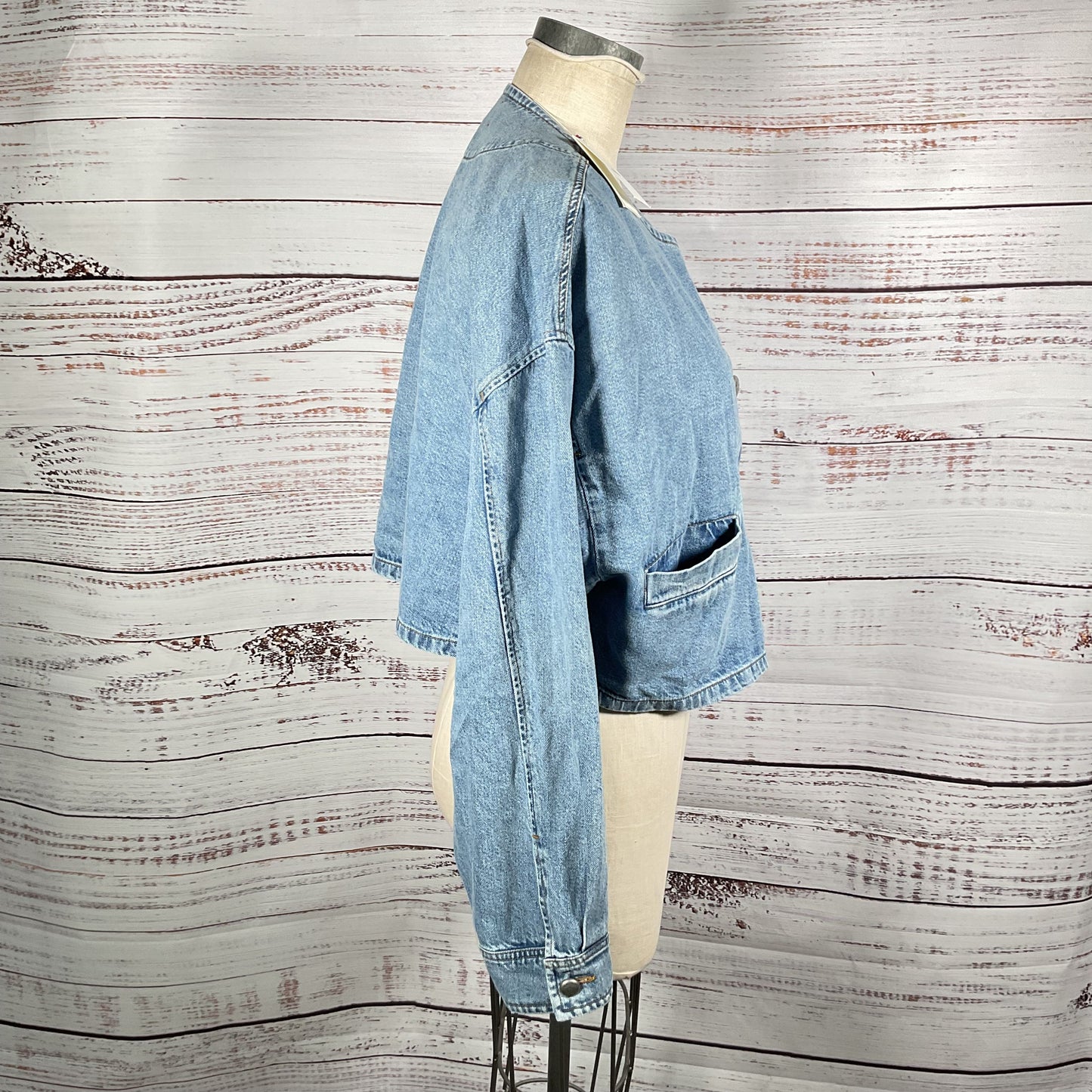 Xirena Blue Jay Paley Denim Jacket - Size L -New W/ Tag