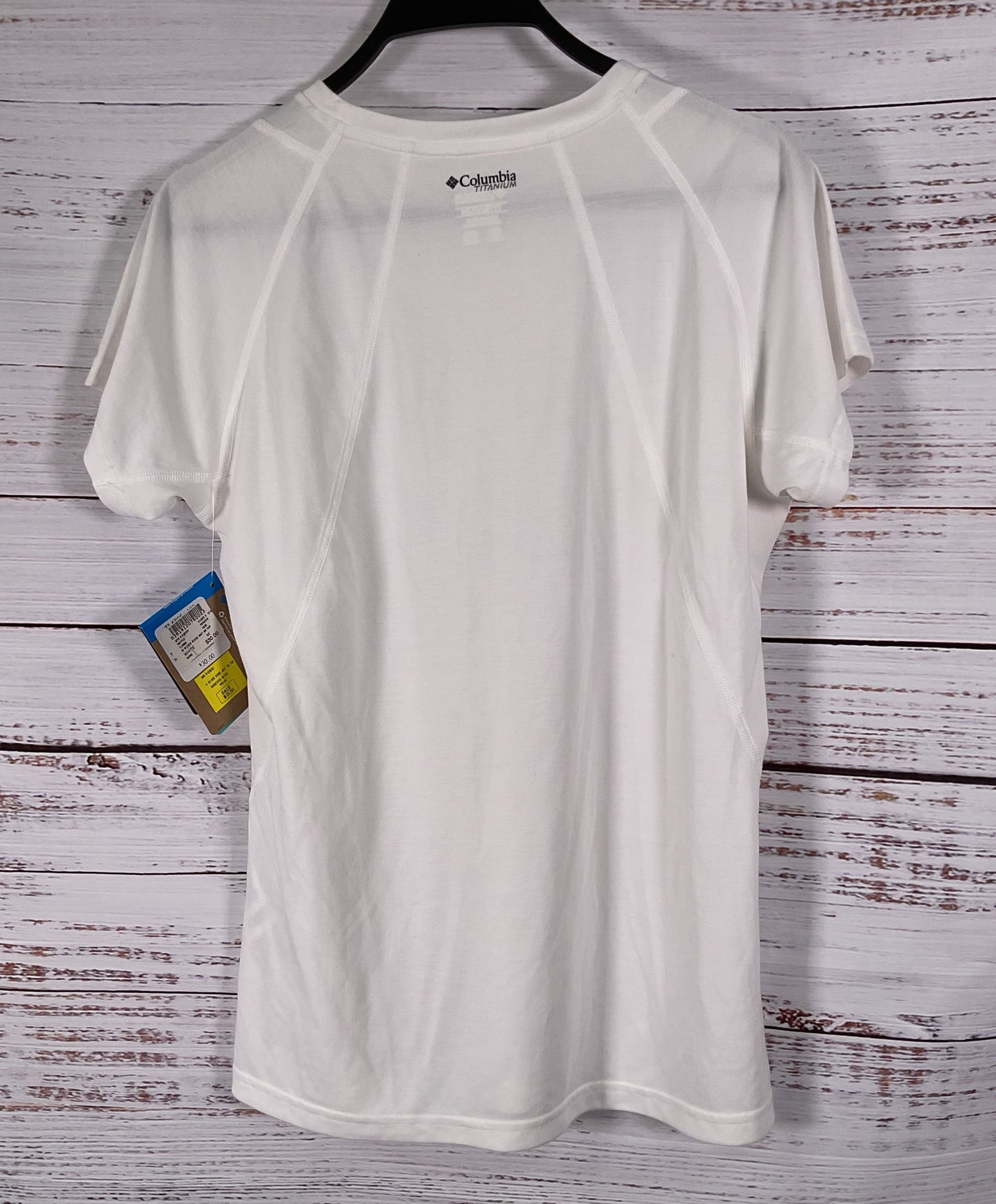 Columbia Silver Ridge Women's White Short Sleeve T-Shirt Size M