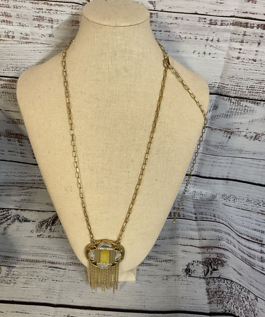 Lia Sophia Gold Tone Vintage Necklace