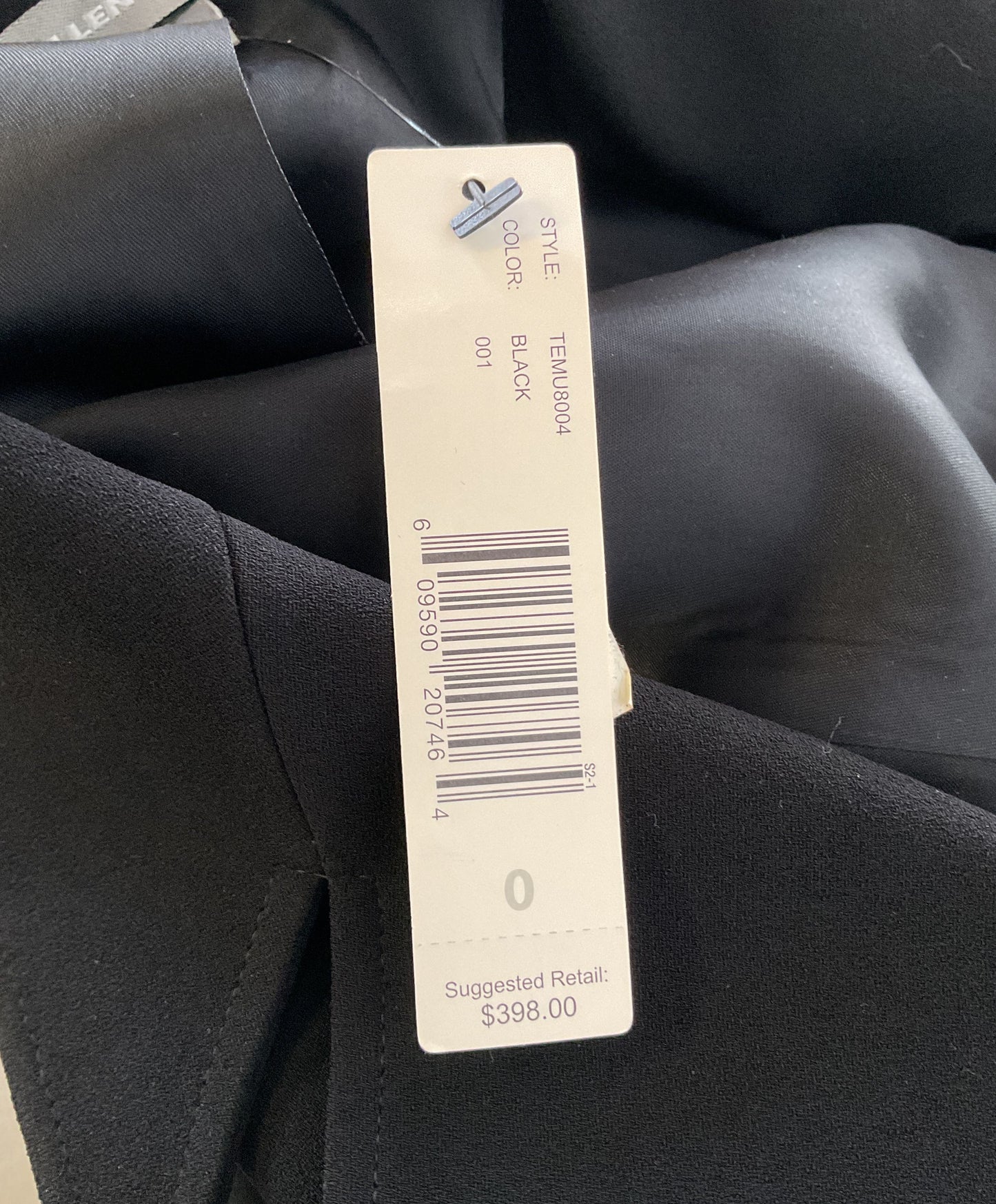 Ellen Tracy Single Button Blazer Black 0