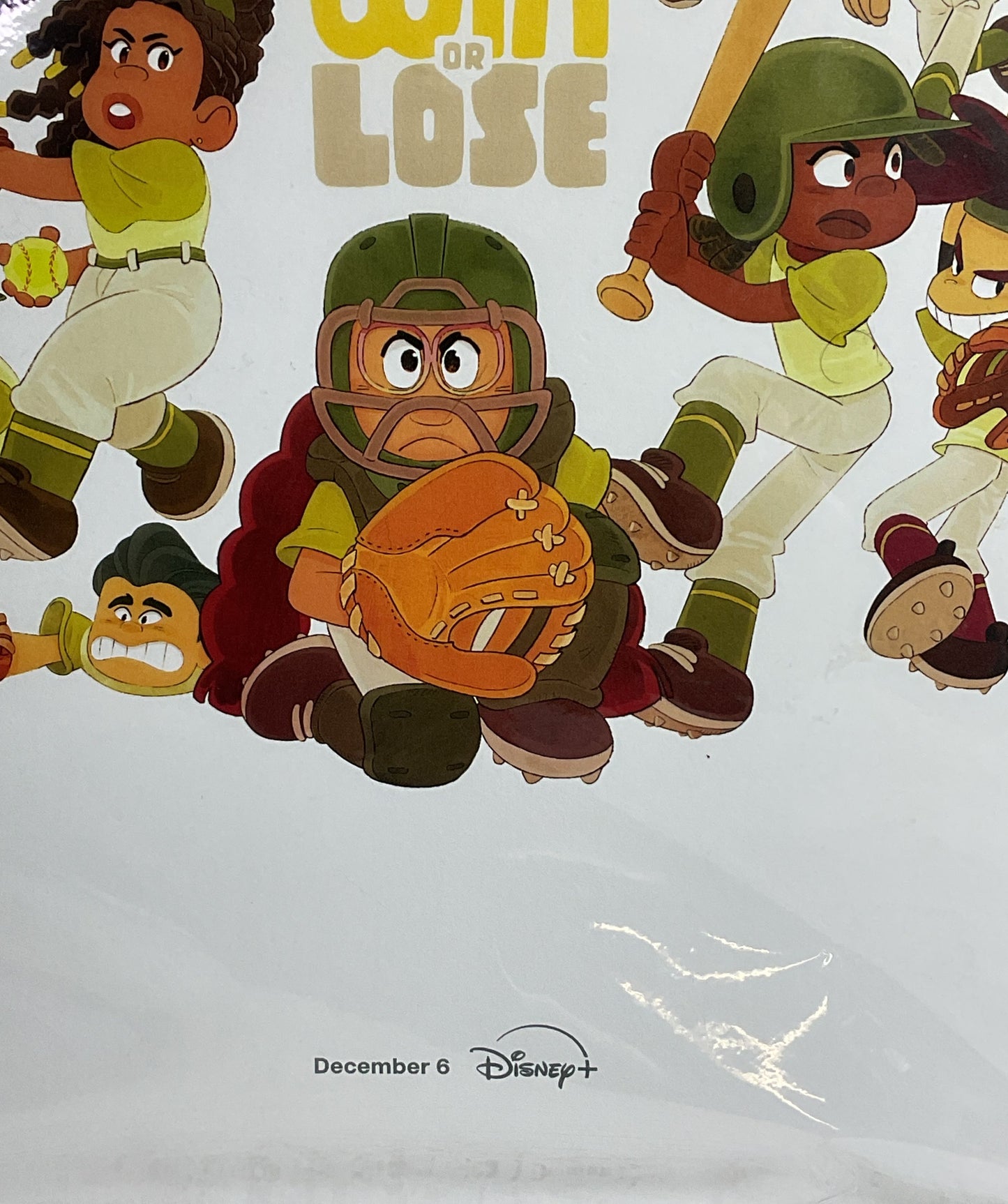 Disney D23 Exclusive Win or Lose 12x 18 Poster