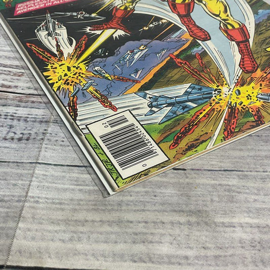 Vtg. Invincible Iron Man #119 Marvel Comics Ungraded Ussr 1979