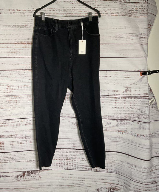 NWT Women's Good American Black Jeans Size 16