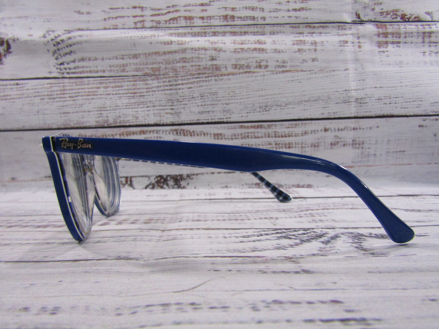 Ray-Ban RB7151 Blue Hexagonal Eyeglasses Frame