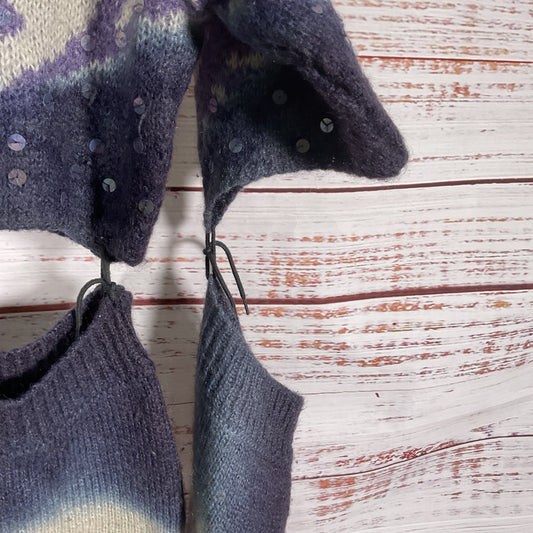 Sportmax Code By Max Mara Mohair Tied Panels Sweater - Size XL