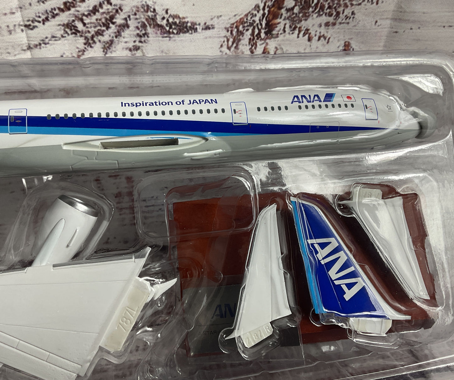 ANA Inspiration of Japan B787-9 JA830A 1200 Aircraft Model