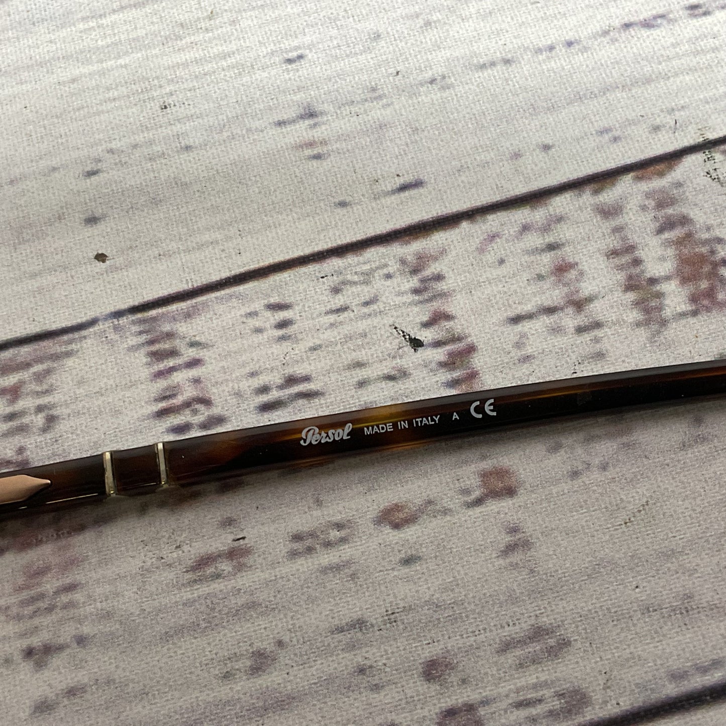 NWOT PERSOL 2392-V Men's Brown Eyeglasses with Case- 54[ ]17 140 (FRAMES ONLY)