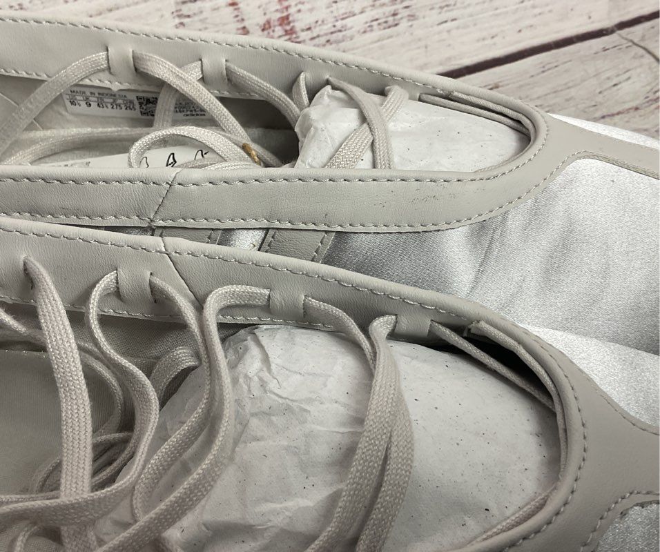 Adidas Women's Originals Taekwondo Mei Ballet Sneakers Silver Metallic 10.5