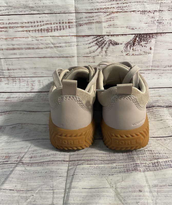SOREL Ona Ave™ Low Waterproof Women's Sneaker Size 8.5 US Taupe