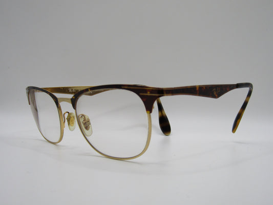 Ray-Ban RB6346 2917 Havana on Gold Eyeglasses Frame