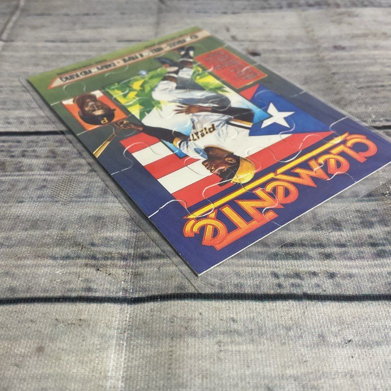 1987 Donruss Roberto Clemente Leaf Baseball Puzzle Card Ungraded GREAT CONDITION