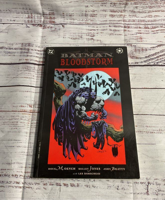 Batman Bloodstorm By Doug Moench Kelly Jones John Beatty 1995 First Printing