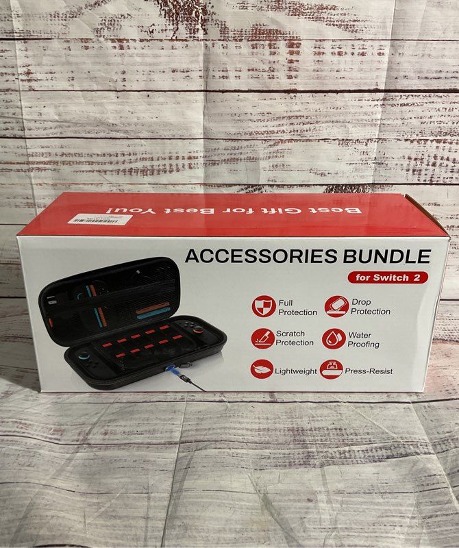 NEW Accessories Bundle for Switch 2 Kit - Console Case- Controller Accessories