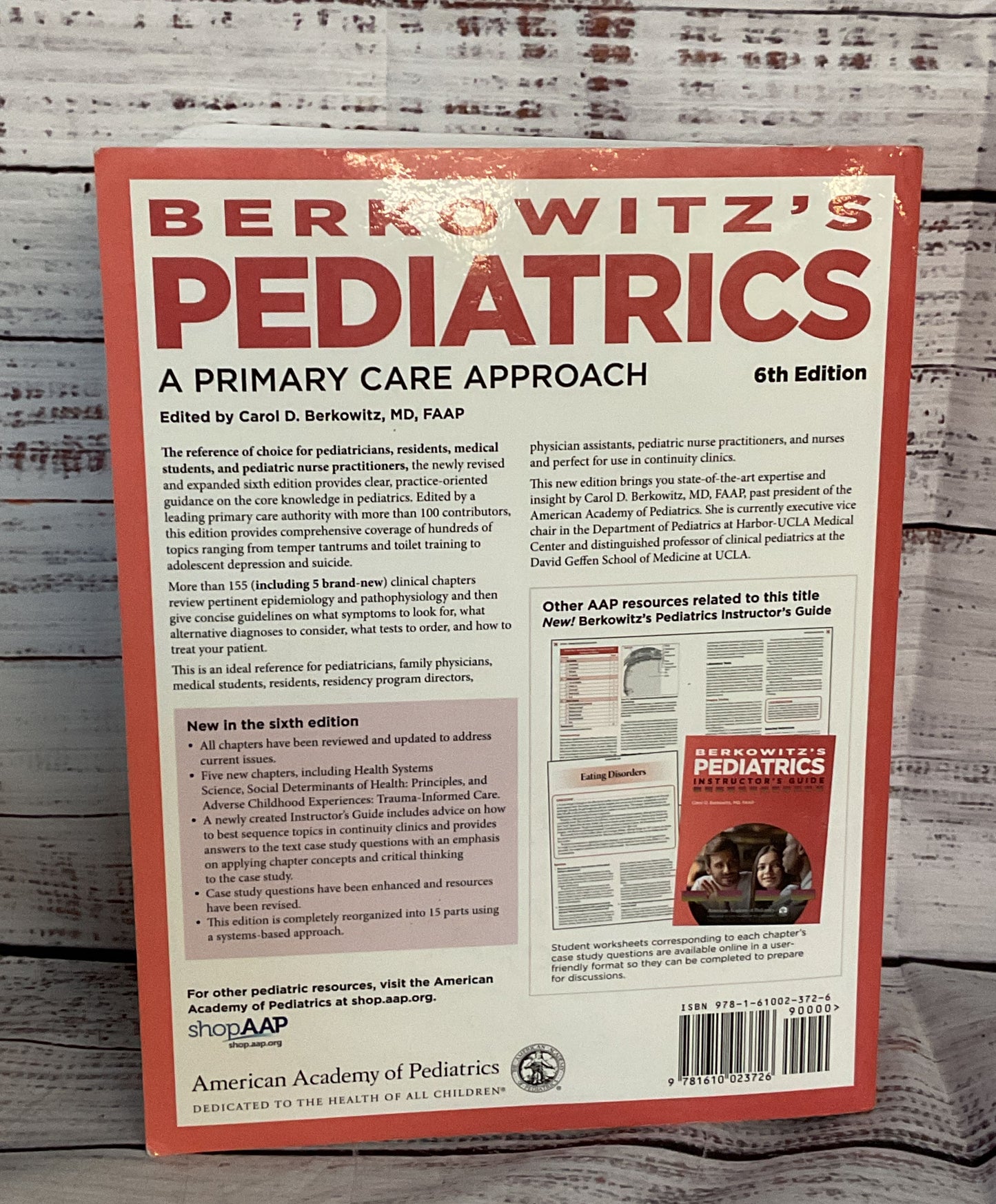Berkowitz's Pediatrics A Primary Care Approach Softcover Book