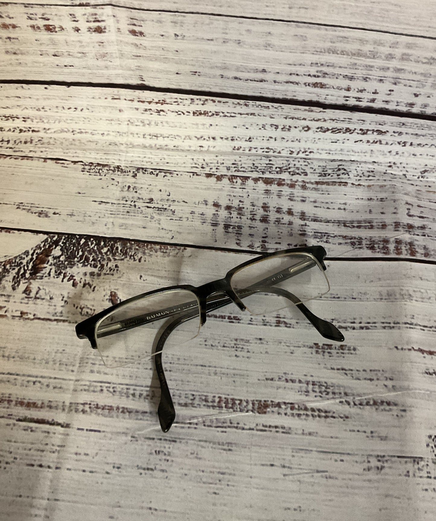 Balmain Paris Black Eyeglasses Frames Only