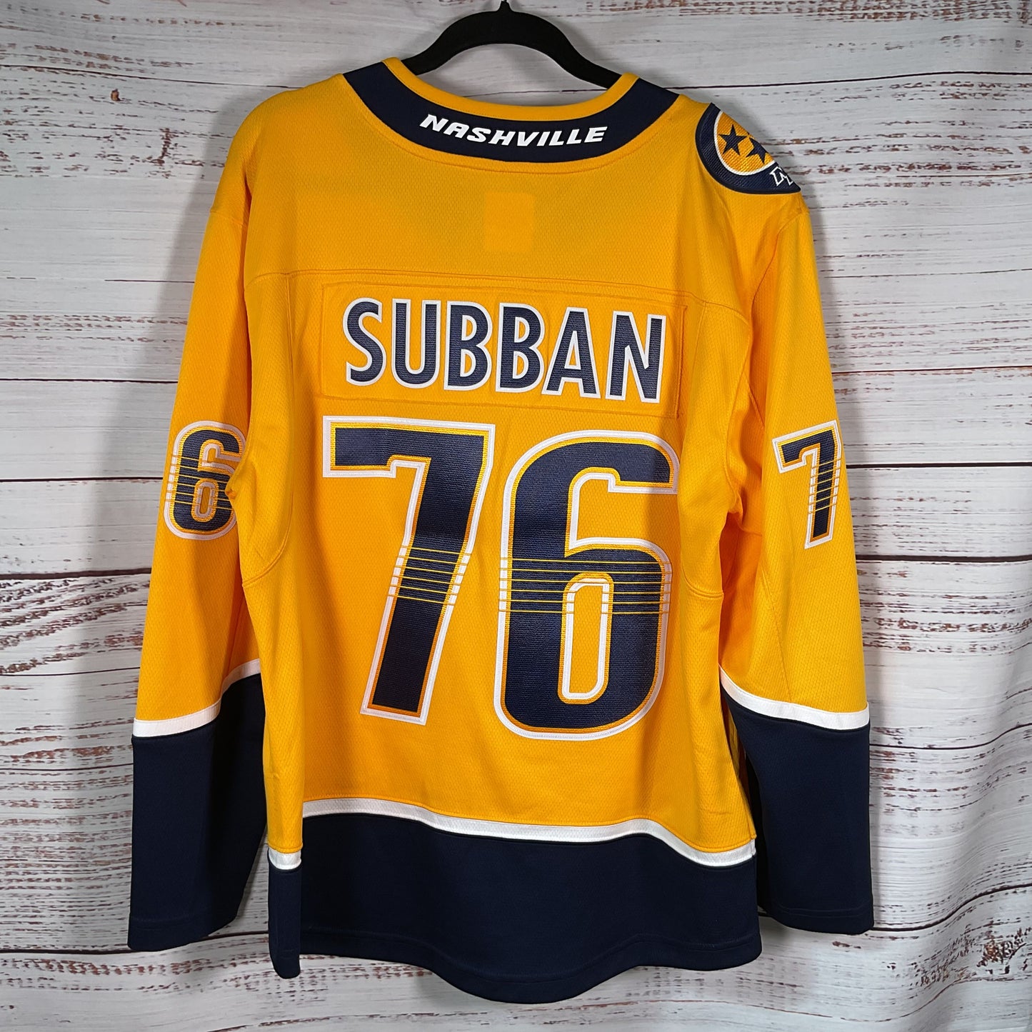 FANATICS Nashville Predators Sabban Jersey- SZ M