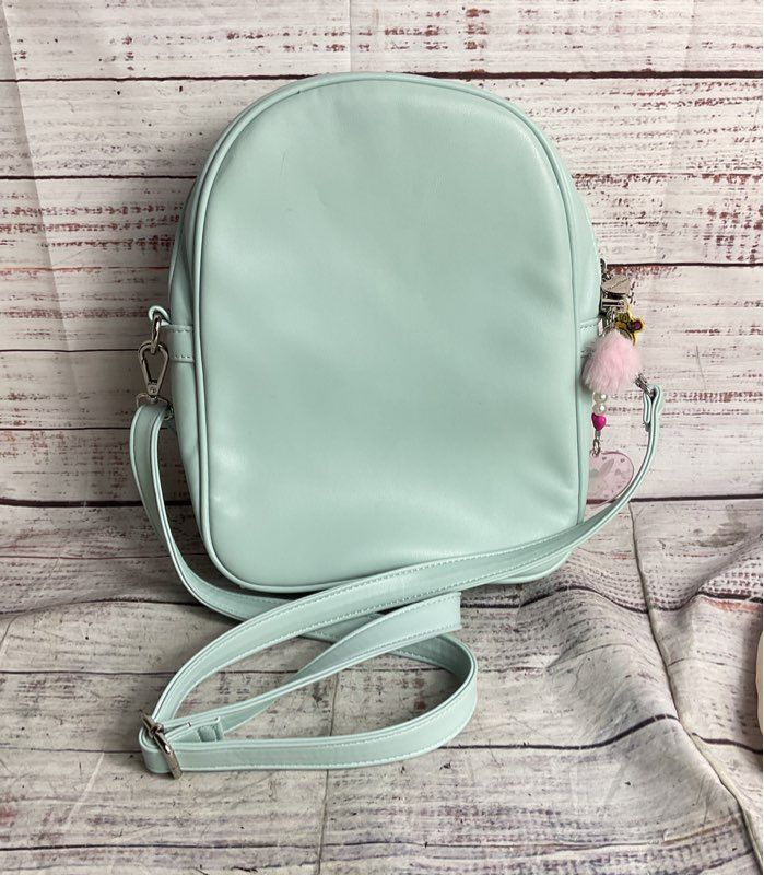 Merry Jenny x Mezzo Piano Embossed Crossbody Mint