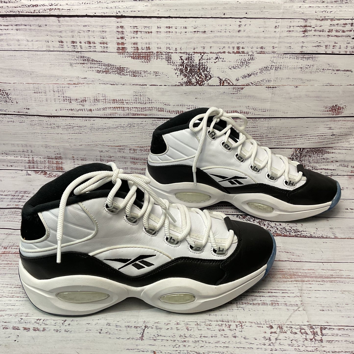 Reebok Classics x Tyrrell Winston White Black Athletic Shoe Sneaker Men Size 11