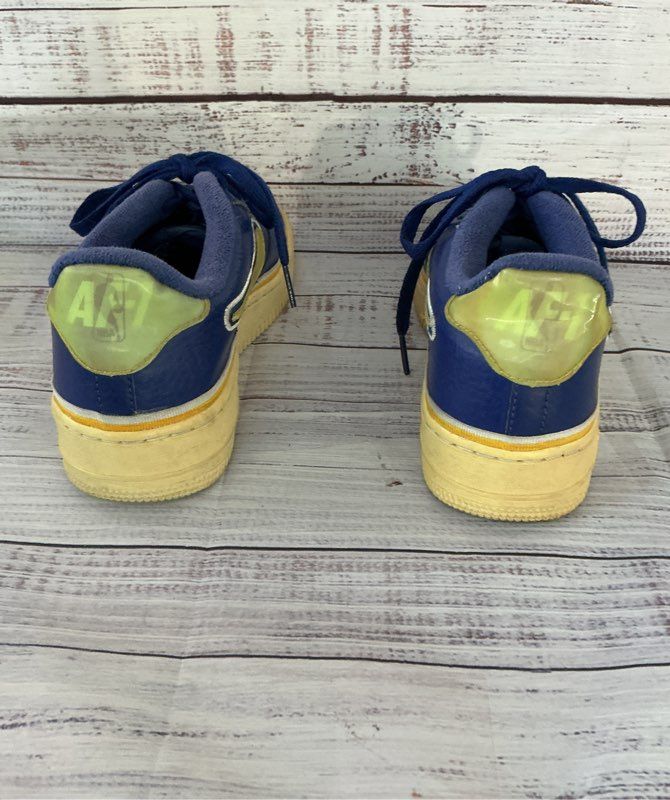 Nike Air Force 1'07 LV8 Sport Warriors Royal Blue Sneaker 5.5 Youth