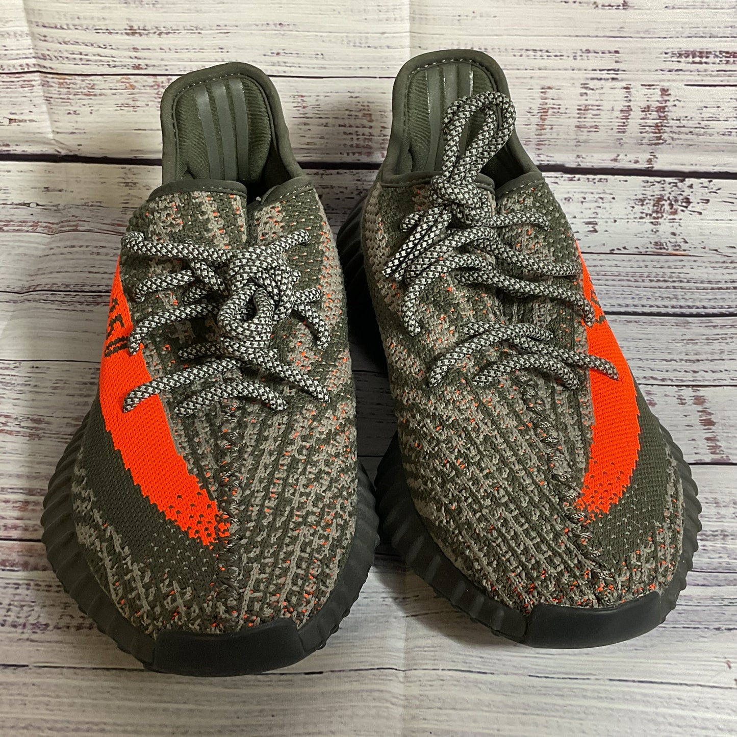 ADIDAS SPLY-350 V2 Boost Men's Gray Orange Shoes- SZ 6