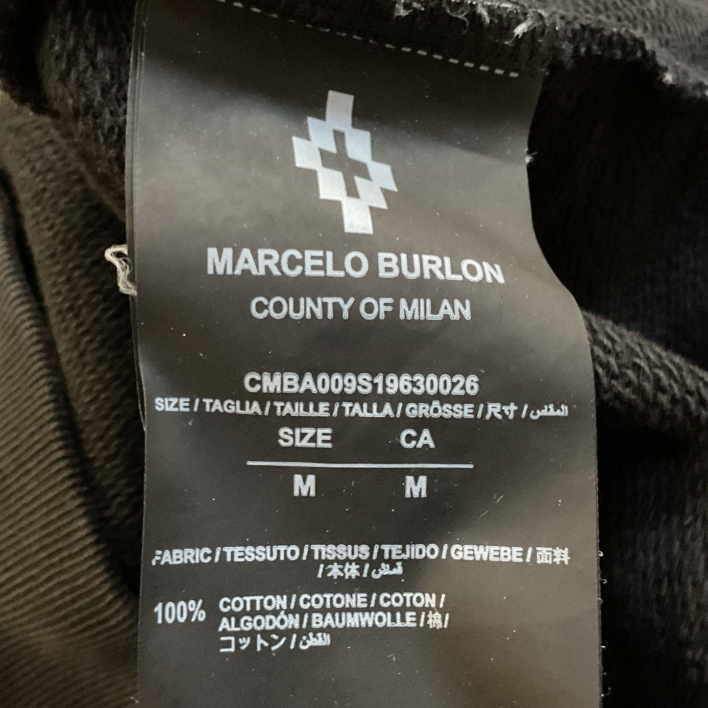 MARCELO BRULON Men's Pullover Crewneck Sweatshirt- SZ M