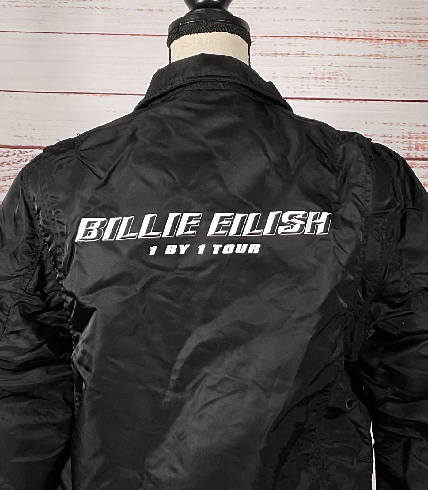 Schott Billie Eilish 1 By 1 Tour Patrick Crew Jacket Black XL