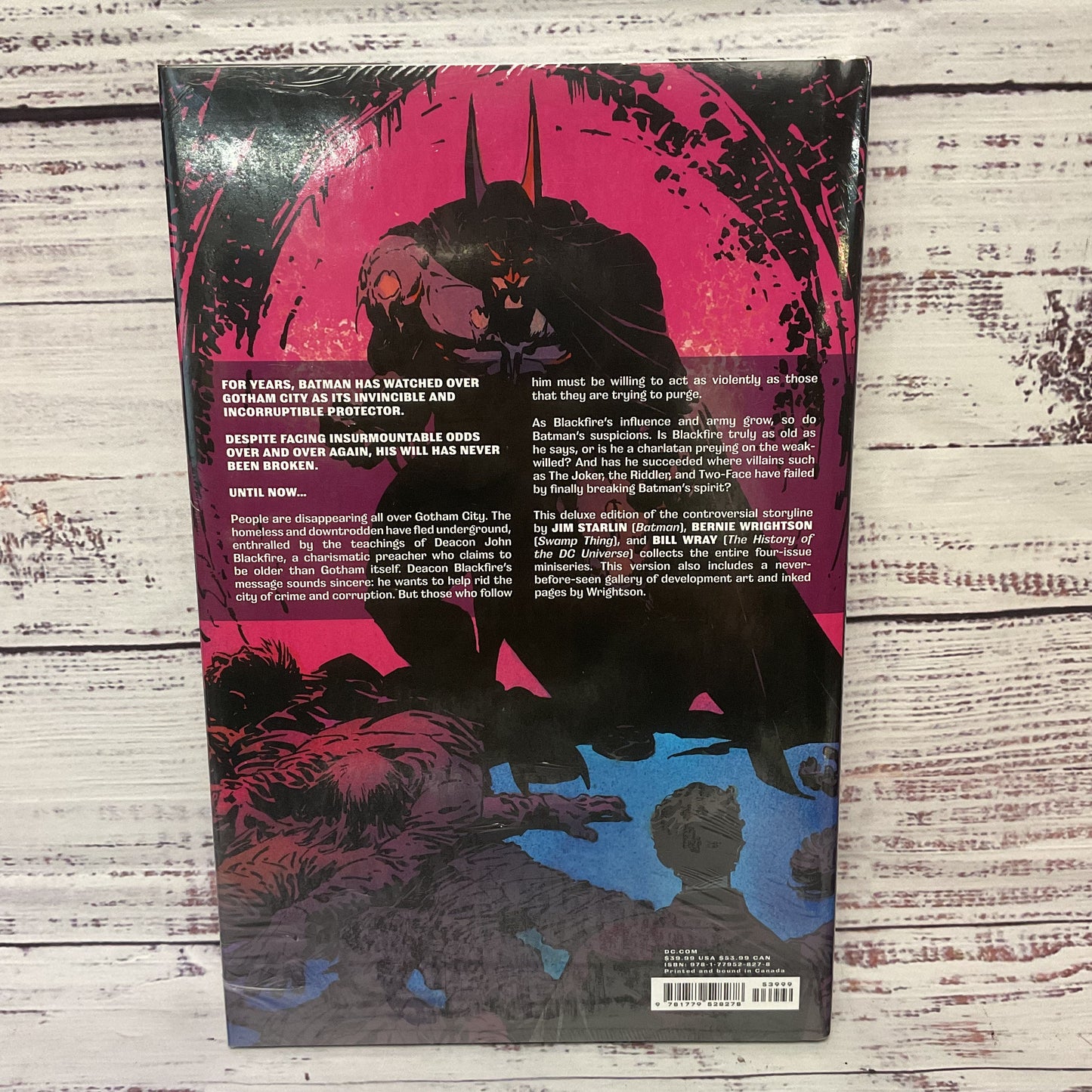DC Comics Batman: The Cult The Deluxe Edition Hardcover Sealed New