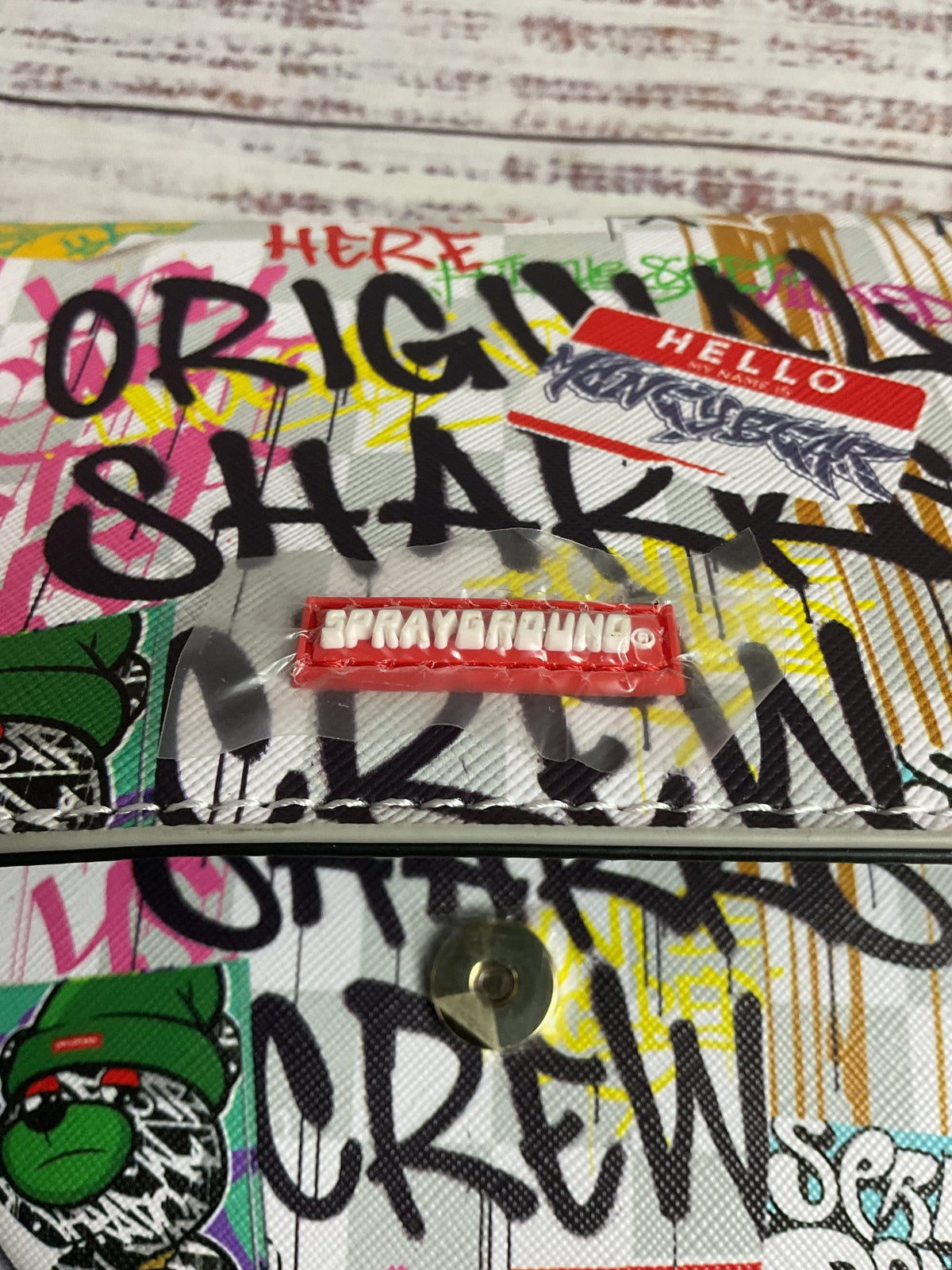 Sprayground 'Create Another Day' Messenger Bag NWT