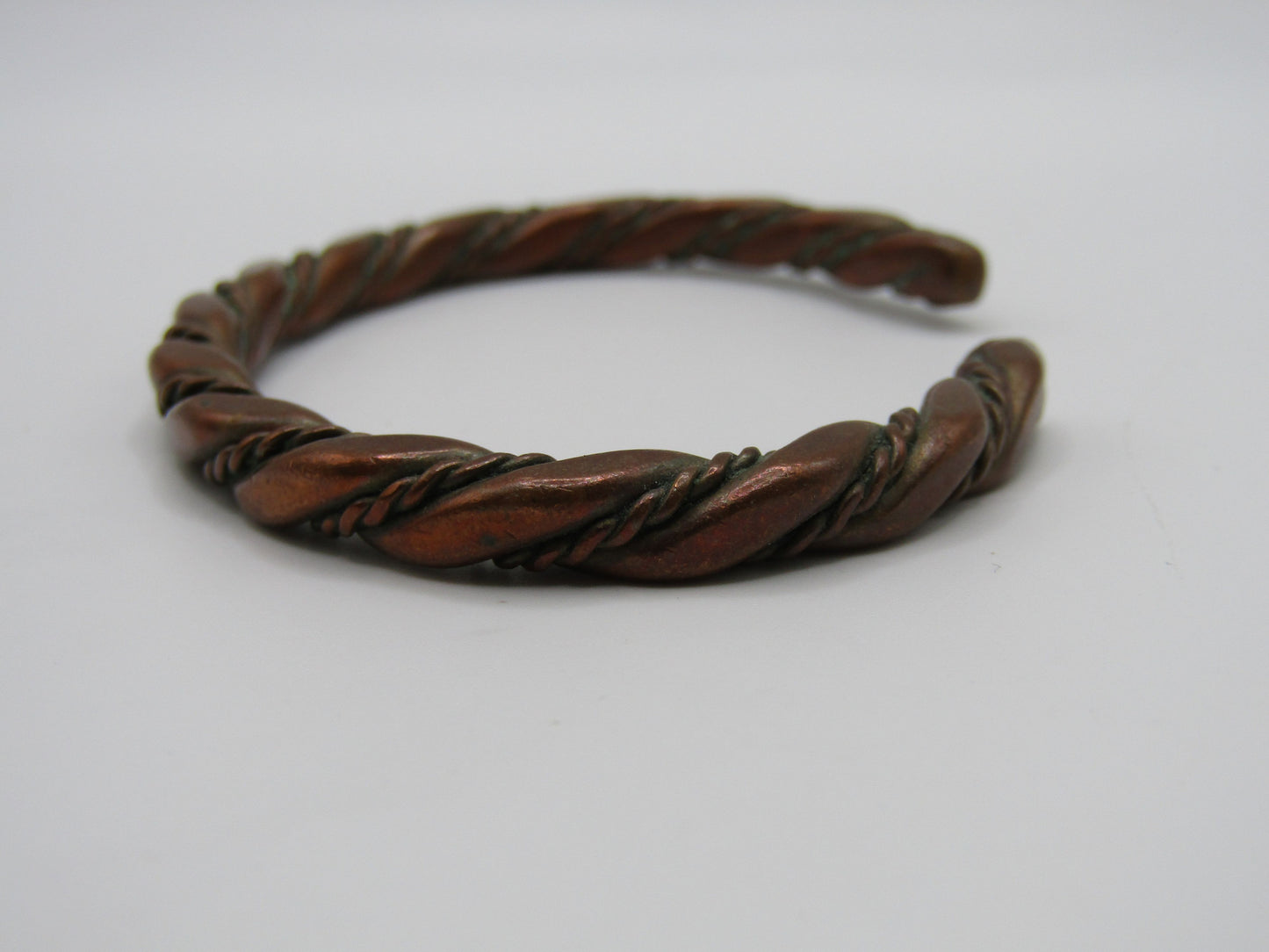 Set of 2 Copper Cuff Bracelet