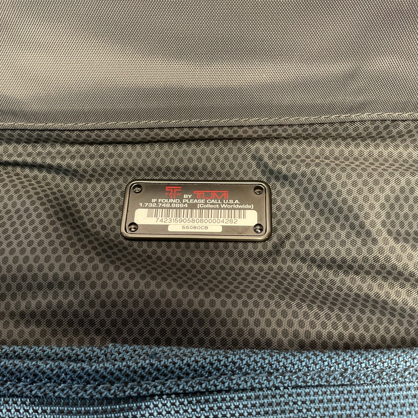 TUMI T-Tech 55080CD Blue Nylon Laptop Case