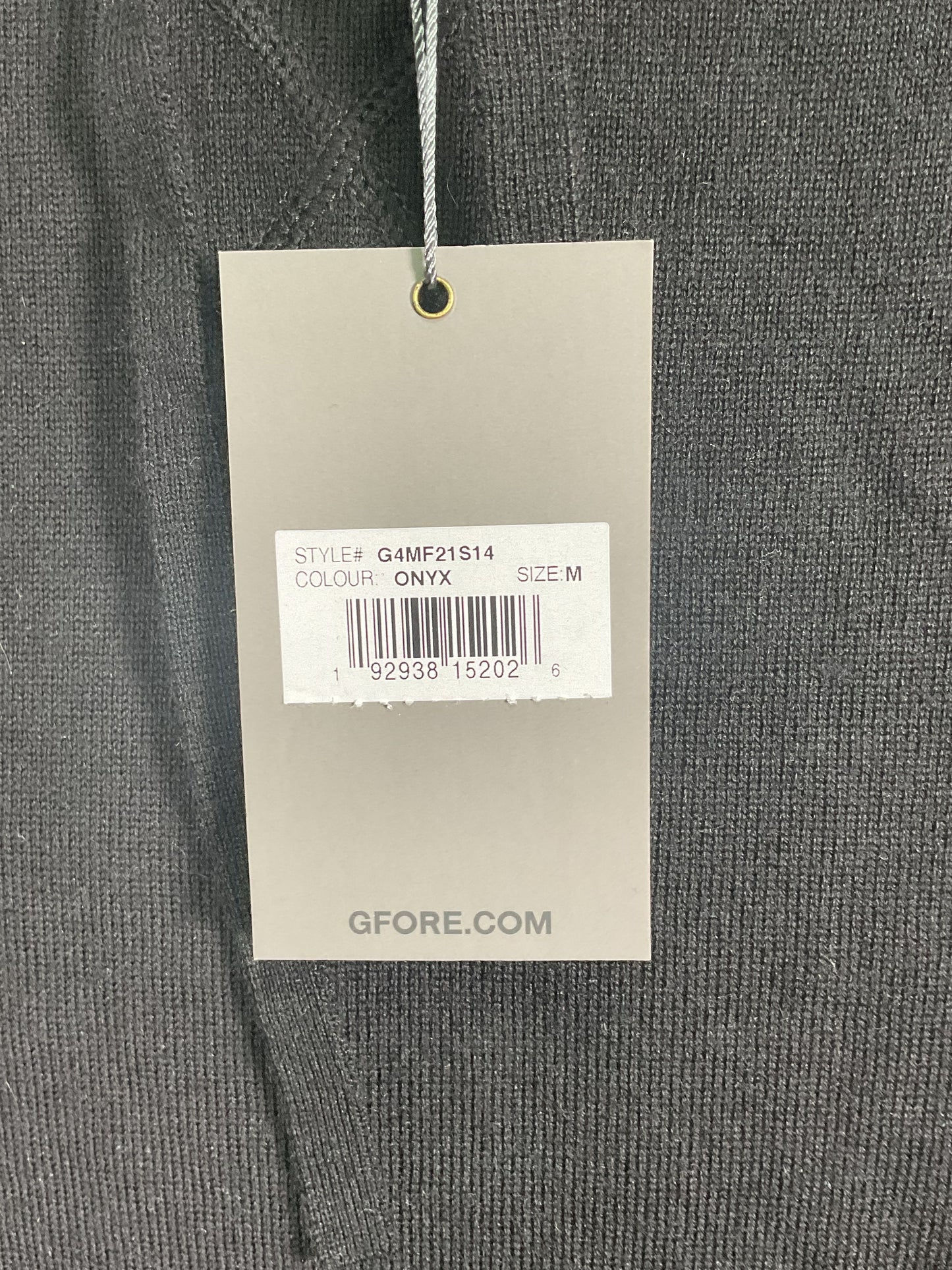 GFore Black Pullover Hoodie NWT - Size M