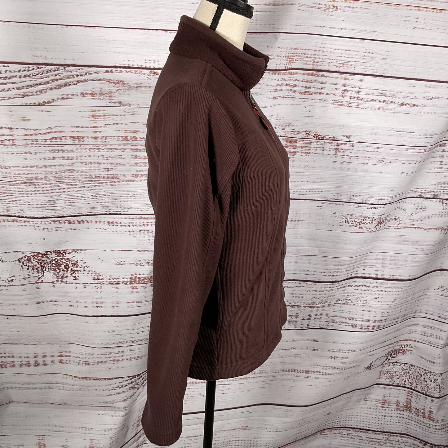 PATAGONIA Women's Brown Zip Up Fleece Jacket- SZ XS