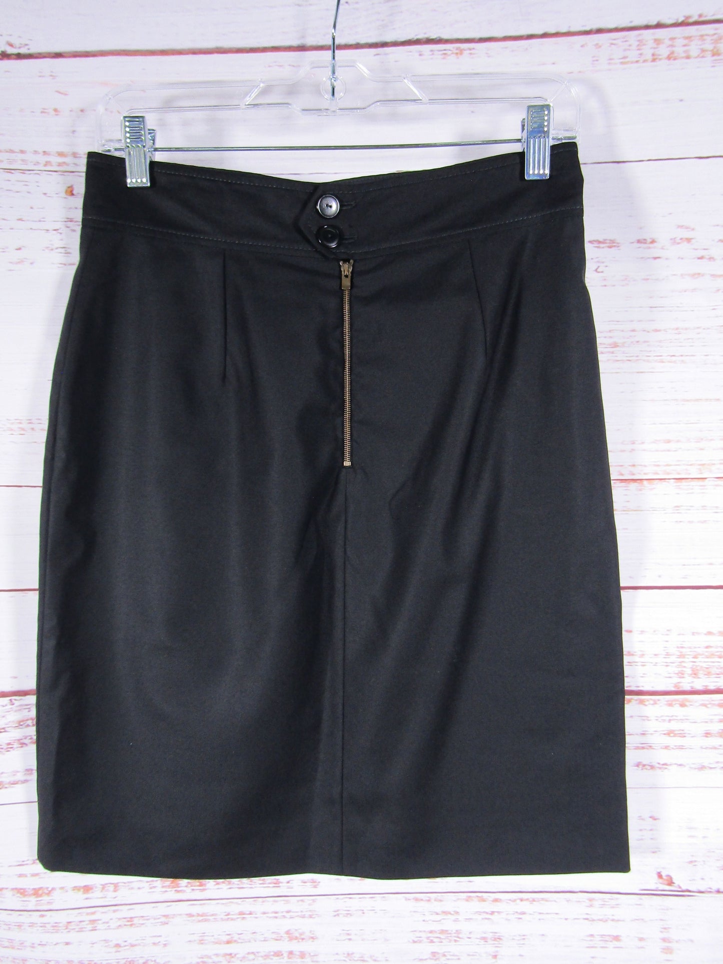 Stella McCartney Women's Black Wool Pencil Skirt Size 42