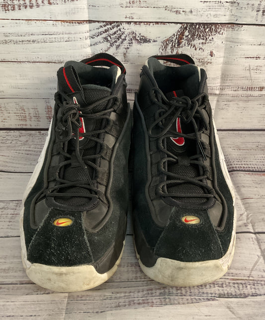 Nike Air Max Penny Sneakers Black Boys 7Y