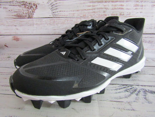 Adidas Icon 8 MD Men's Black Baseball Cleats Size 9 IG9589
