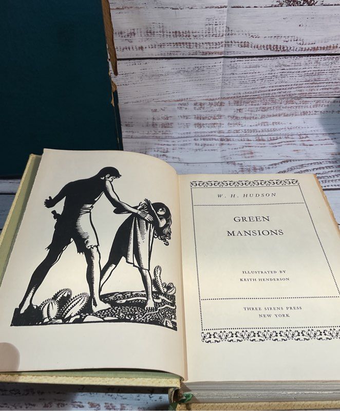 Green Mansions And The Purple Land By W. H. Hudson Hc Three Sirens Press