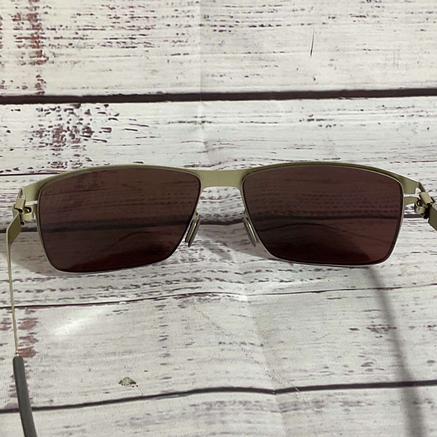 MYITA No 1 Sun Pierce Gold Unisex Eyeglasses 57[ ]14 140 (FRAMES ONLY)