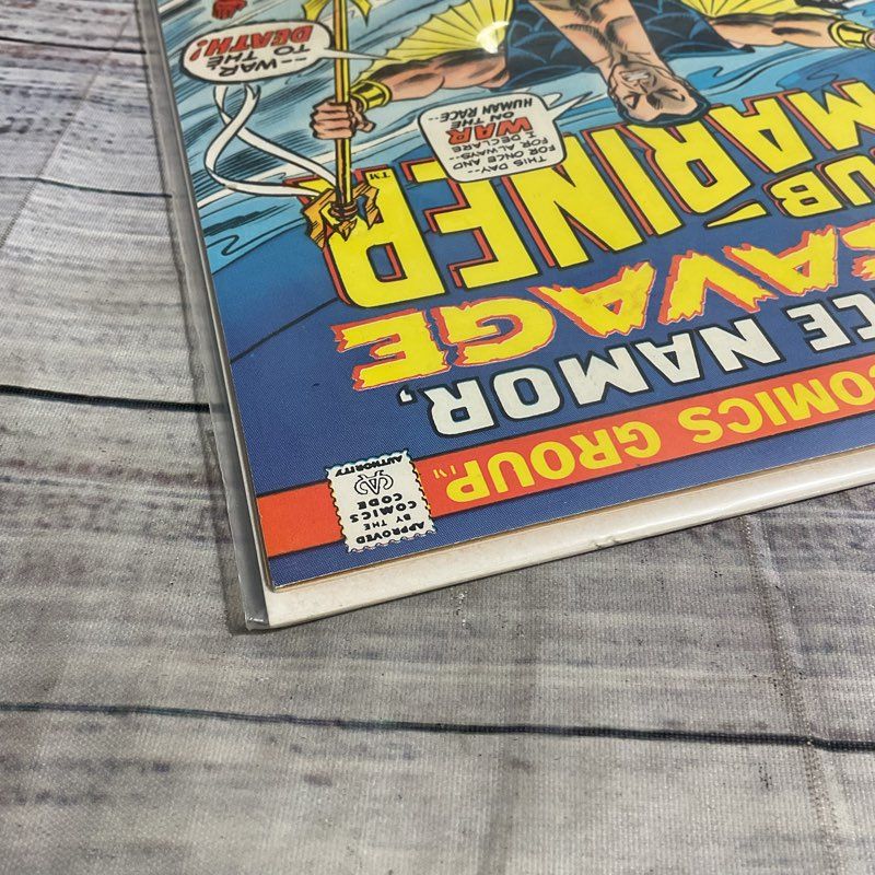 Lot Of 2 Vtg. Savage Sub Mariner #67 & #72 Marvel Comics Ungraded 1974